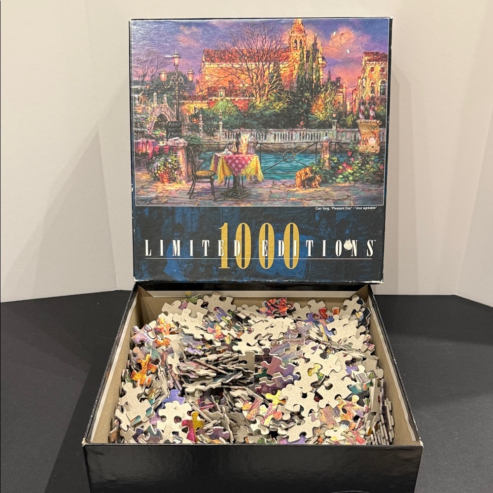Pleasant Day 1000 Pc Puzzle Limited Edition Cao Yong SALE🔴3/$25! - Picture 3 of 3